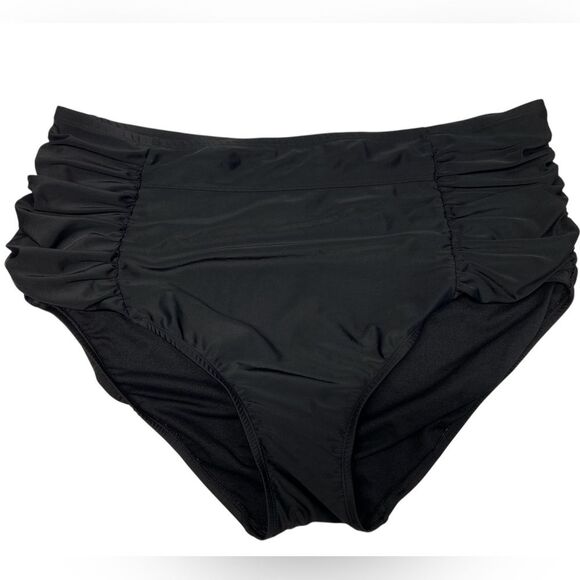 Kona Sol Black Swimsuit Bottom Size 2X - Picture 1 of 8